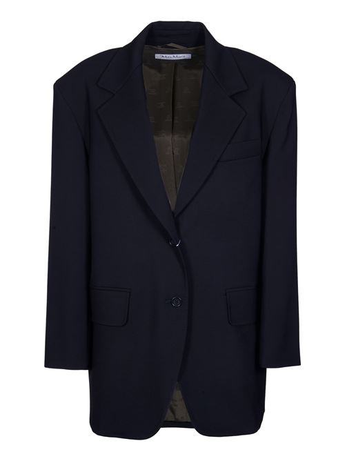 Oversized blazer in wool crêpe MAX MARA | 2421046032600003